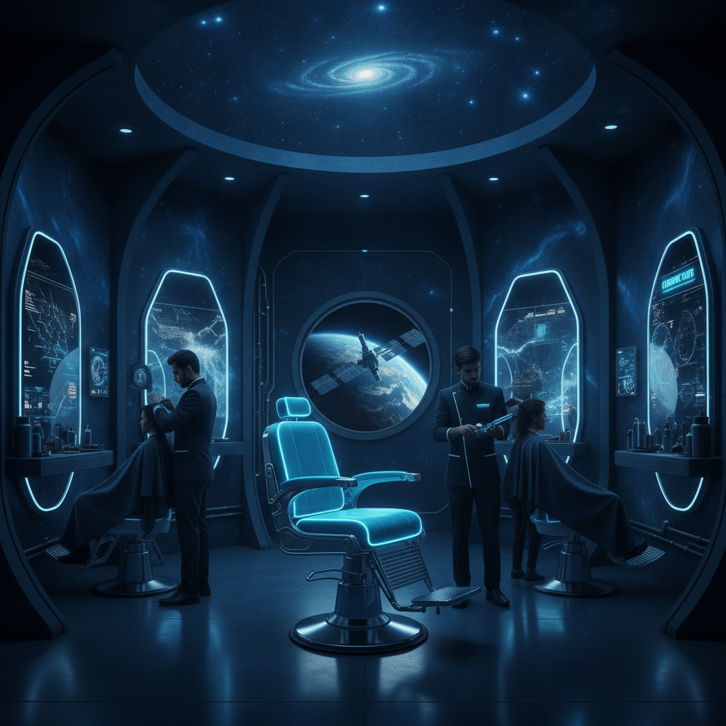 Astronaut Barbershop